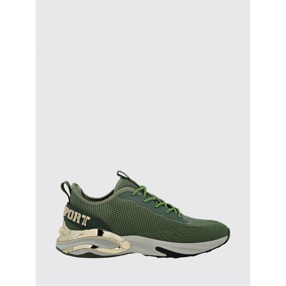 Plein Sport Men Crochet Knit Sneakers Plein Sport